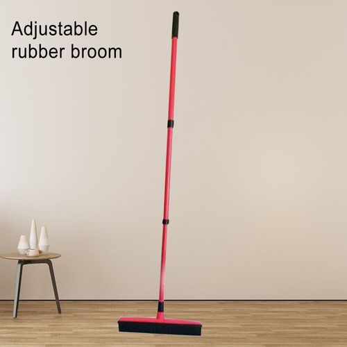 Nettoyage Brosse À Plancher D'épilation Pour Animaux de compagnie Balai Caoutchouc Têtes de Balai Télescopique Long Trois Sections Poignée LBE