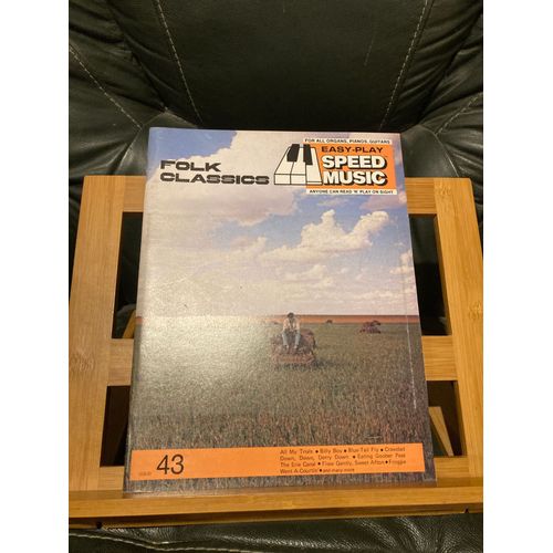 Folk Classics Easy Play Speed Music Partition Songbook Ligne Mél. Acc. 43