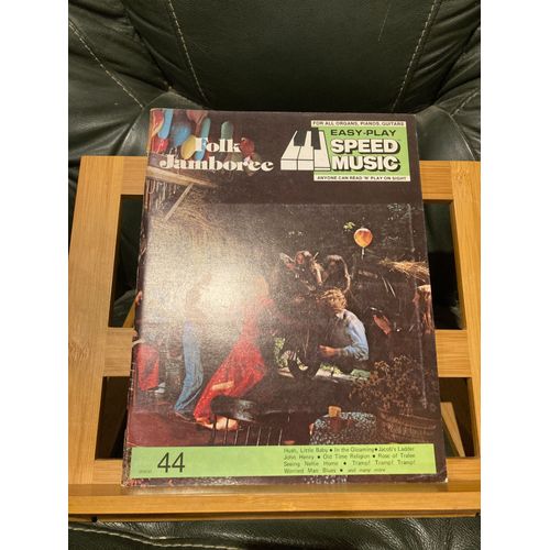 Folk Jamboree Easy Play Speed Music Partition Songbook Ligne Mél. Acc. 44