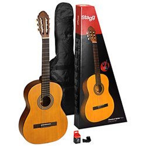 Stagg C440 M Nat Pack - Guitare Classique.4/4 Tilleul/Pack