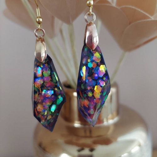 Boucles D'oreilles Paillettes