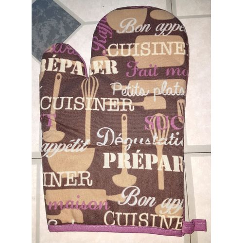 Gant De Protection Pour La Cuisine + 2 Maniques Gratuites Tu