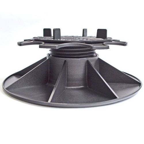 Plot terrasse - Lambourde larg. max. 55 mm - Hauteur réglable de 5 à 8,5 cm - Lot de 10 decoweb.com