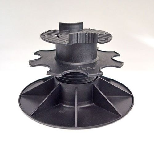 Plot terrasse - Lambourde larg. max. 72 mm - Hauteur réglable de 9 à 12,5 cm - lot de 10 decoweb.com