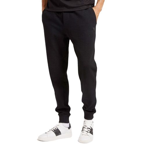 Jogging Guess Logo Triangle Homme Noir