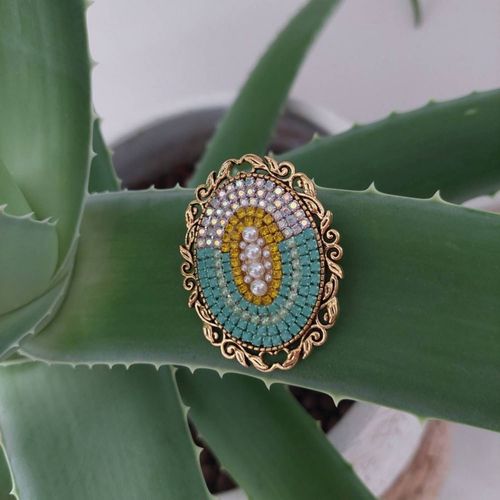 Broche Strass