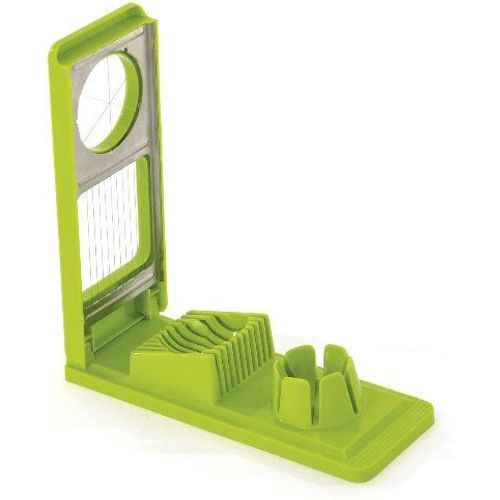 Berghoff Cooknco Coupe-Oeuf Egg Slicer Vert En Abs Et Acier Inoxydable 