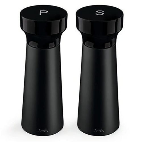 Amefa Salière Et Poivrière 15 Cm 2 Pcs Noir