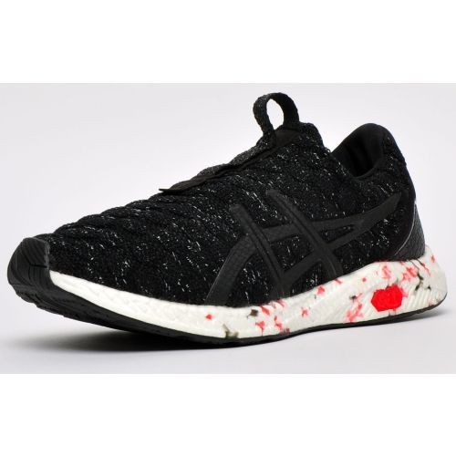 Asics Hypergelskenzen Chaussures De Running Sport Athlétisme Baskets Noir/rouge