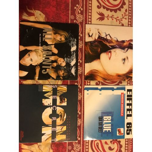 Lot De 4 Cd 2 Titres - Isabelle Boulay, Parle Moi - Eiffel 65, Blue  - All Saints, Never Ever - Diane Solo & Terry Roth, Mon Secret 