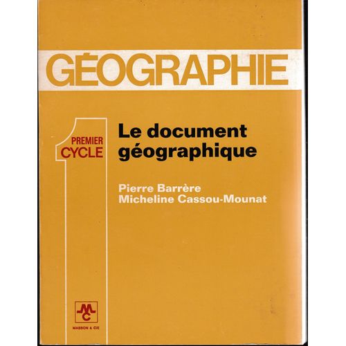Géographie 1er Cycle