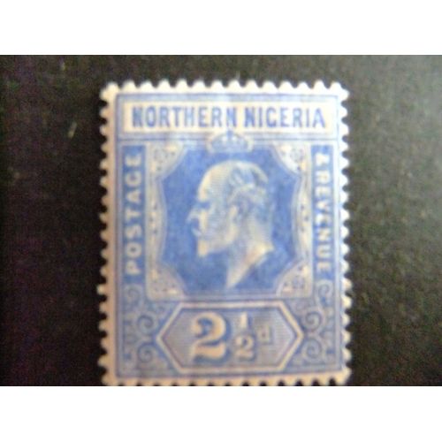 44 Nigeria Del Norte Colonia Británica 1910 / Rey Edouard Vii / Yvert 31 Mh