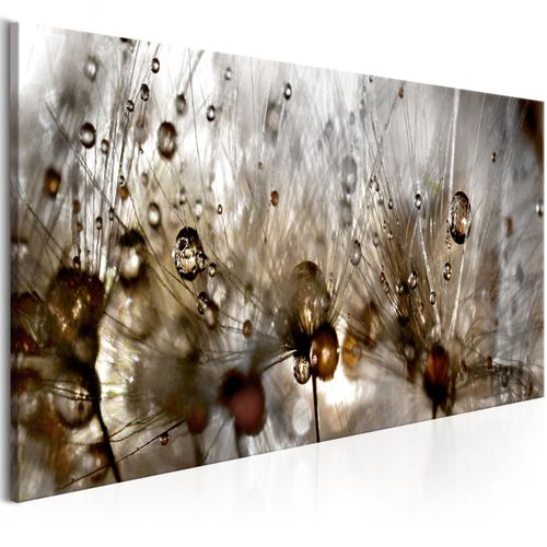 Tableau Fleurs Drops of Water 120 x 40 cm
