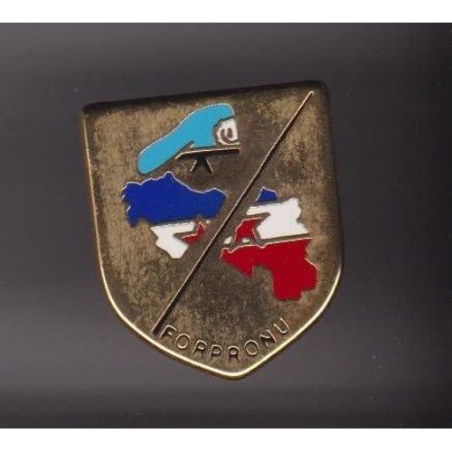 Pin's Militaire Forpronu Force De Protection Des Nations Unies Zamac Signe Boussemart Ref 1945