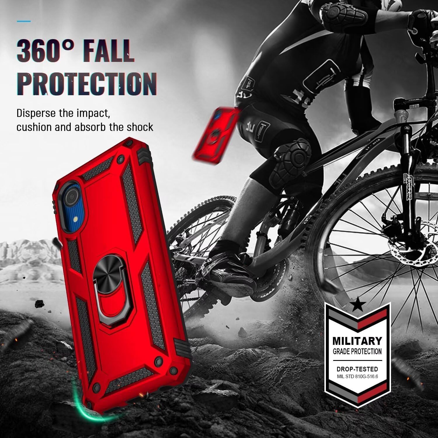 Compatible Avec Coque Samsung Galaxy A03 Core Avec Aimant An... - 3