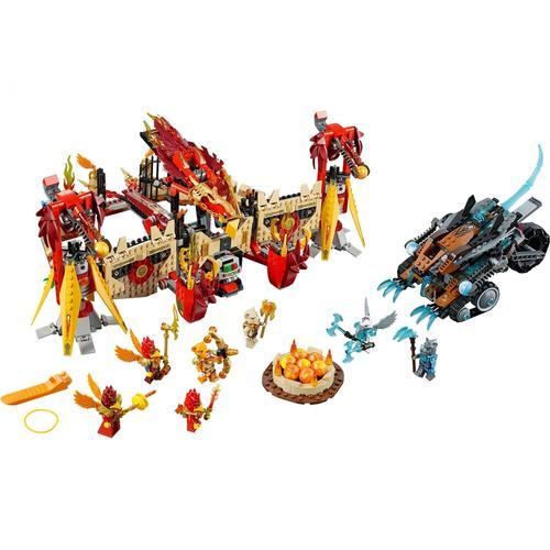 Lego Chima - Le Temple Du Phoenix De Feu - 70146