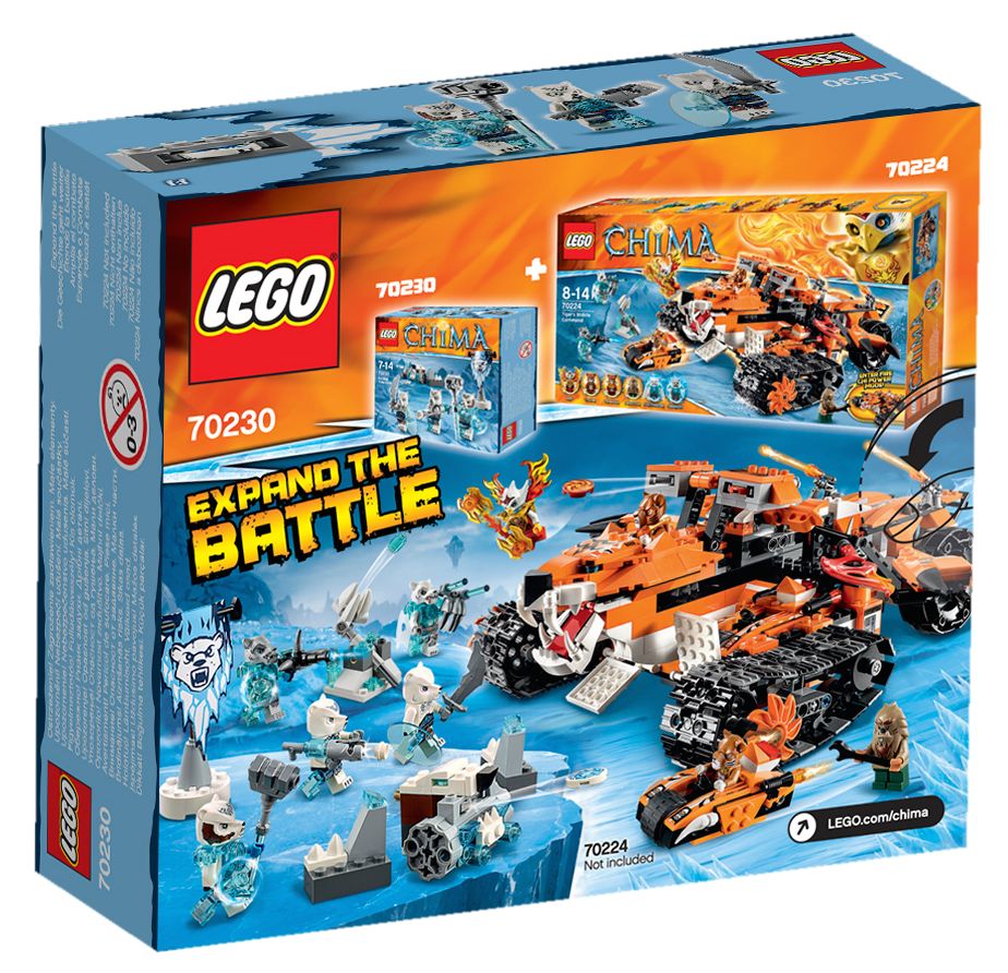 Lego Chima - La Tribu Ours Des Glaces - 70230 - 3