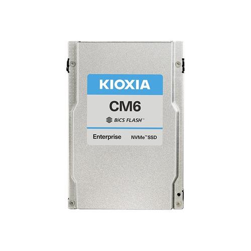 KIOXIA CM6-R Series KCM61RUL15T3 - SSD - Enterprise, Read Intensive - 15360 Go - interne - 2.5" - U.3 PCIe 4.0 (NVMe)