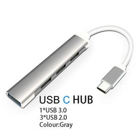 StarTech.com Hub USB-C 3 ports USB et lecteur de carte SD - 2x USB-A, 1x USB-C  - 10 Gbps - Cable hote integre de 25 cm (HB31C3ASDMB) - concentrateur (hub)  - 3 ports - HB31C3ASDMB