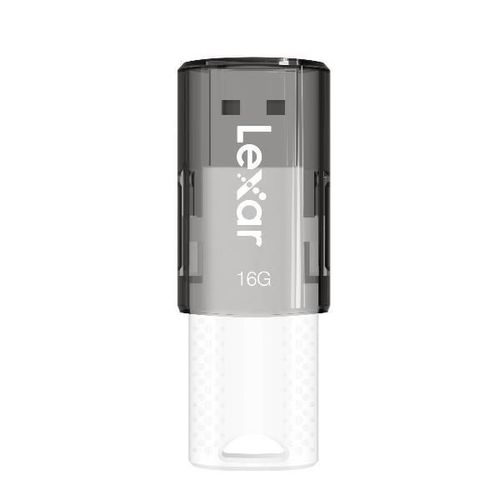 Lexar JumpDrive S60 - Clé USB - 16 Go - USB 2.0 - noir