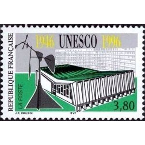 1 Timbre France 1996, Neuf - Cinquantenaire De L'u N E S C O - Yt 3035