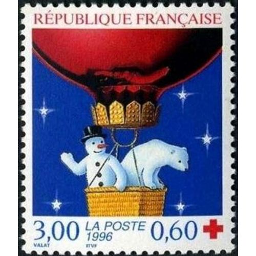 1 Timbre France 1996, Neuf - Croix Rouge Fêtes De Fin D'année - Yt 3029