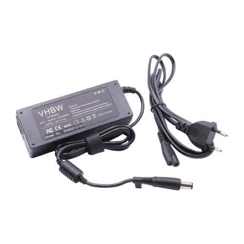 vhbw Adaptateur secteur compatible avec HP ProBook 4710s, 4720s, 4730s, 4740s, 5310m, 5320m, 5330m, 6360b, 6440b ordinateur portable Notebook, 90 W