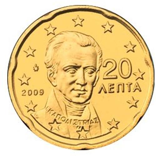 Grèce Pièce De 20 Centimes 2009