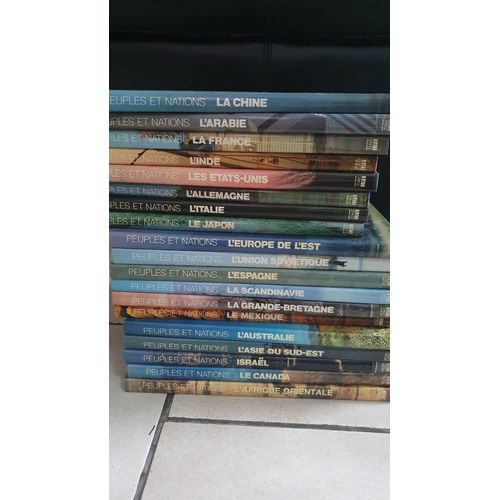 Peuple Et Nation Time Life - 19 Tomes