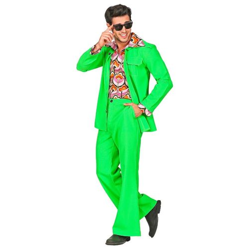 D?Guisement Disco Costume Seventies Vert Homme