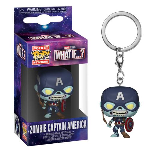 Marvel What If - Pocket Pop Keychains - Zombie Captain America