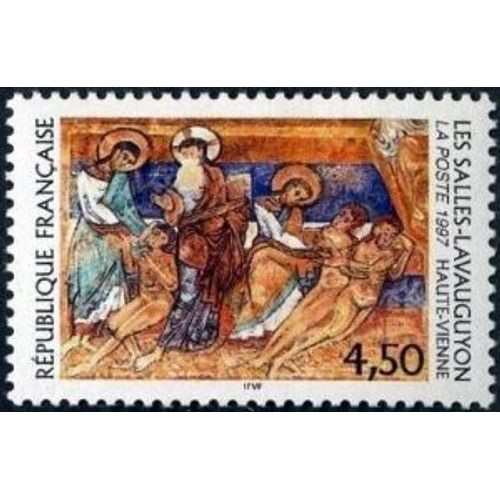 1 Timbre France 1997, Neuf - Les Salles-Lavauguyon (Haute-Vienne)) - Yt 3082