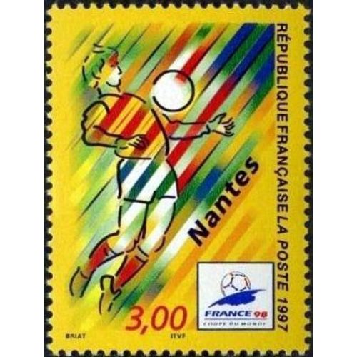 1 Timbre France 1997, Neuf - France 98 Coupe Du Monde De Football, Nantes - Yt 3076