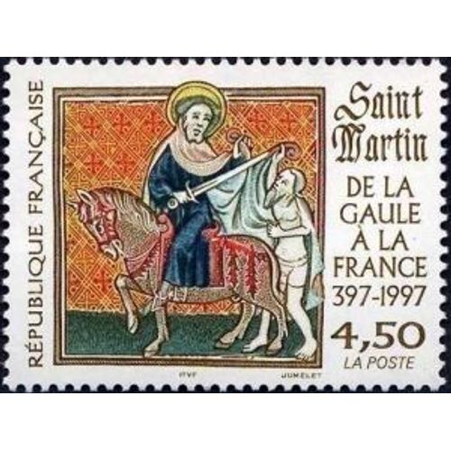 1 Timbre France 1997, Neuf - Saint Martin (397-1997) - Yt 3078