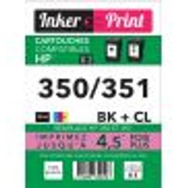 HP Pack 350/351 - SD412EE - 2 Cartouches jet d'encre d'origine