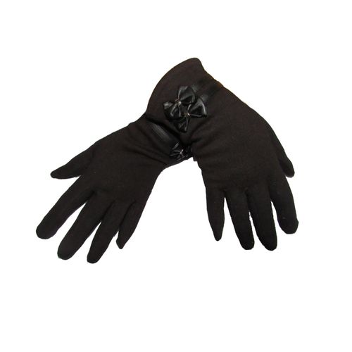 Gants De Ville Femme En Coton Polaires Doublés