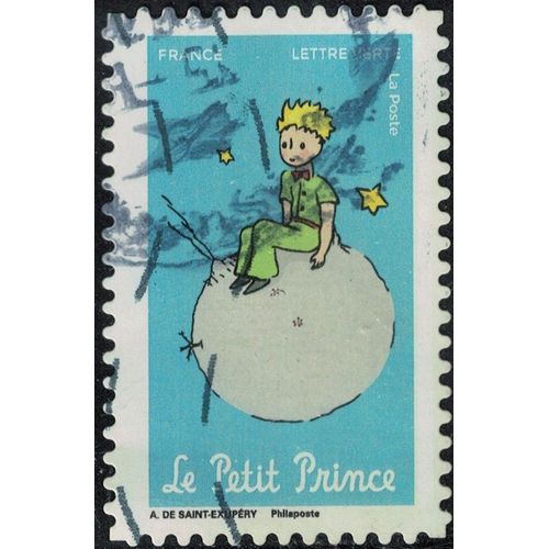 France 2021 Oblitéré Used Les 75 Ans Du Petit Prince Assis Sur Sa Planète Y&t 2006 Su