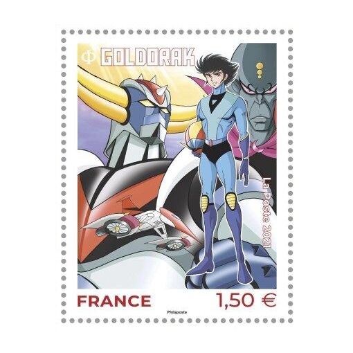 Des timbres Goldorak chez La Poste en octobre