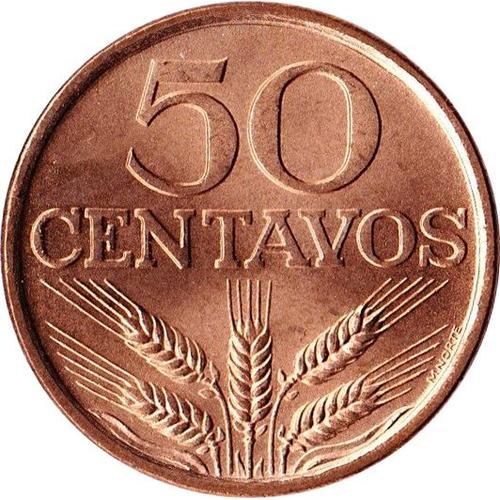 Pièce 50 Centavos Portugal 1977