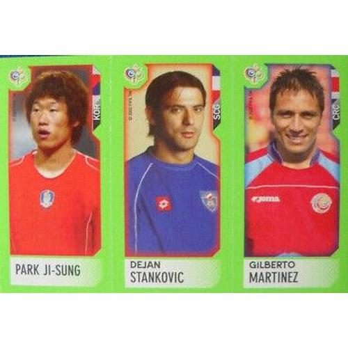 Vignette Panini Candy Germany 2006 16 115 269 Park Ji-Sung Dejan Stankovic Gilberto Martinez