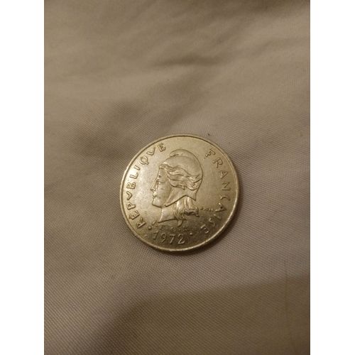 Monnaie 20 Francs Polynésie Française