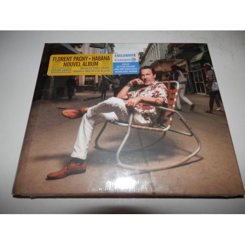Florent Pagny Habana Livre Disque Cd Album + Cd Bonus Rxclu Leclerc Neuf