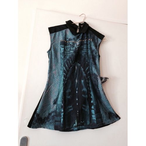 Robe De Cocktail Sans Manche Modèle Chic Neuve/Étiquette T 40