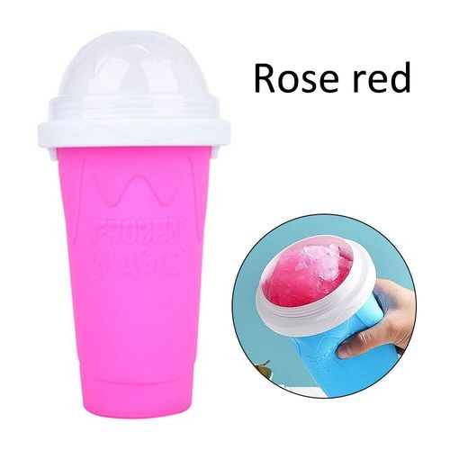 Tasse à glace en Silicone, Double couche, pour Smoothie, crème glacée maison, Milkshake, pour jus de fruit, pour l'été