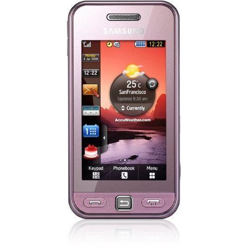 Samsung GT S5230 - Téléphone cellulaire - GSM - monobloc - rose doux