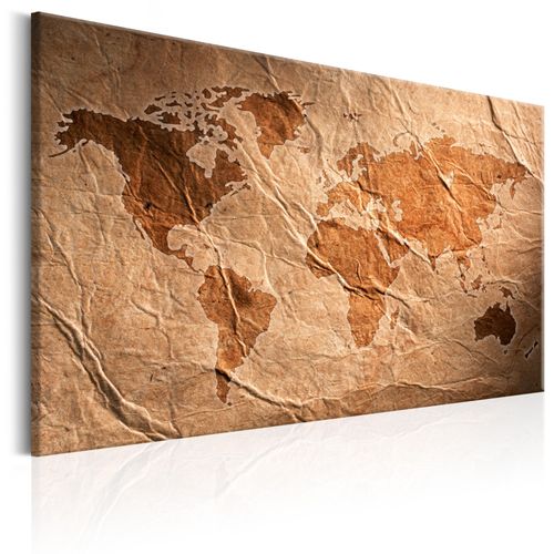 Tableau Cartes du monde Paper Map 120 x 80 cm