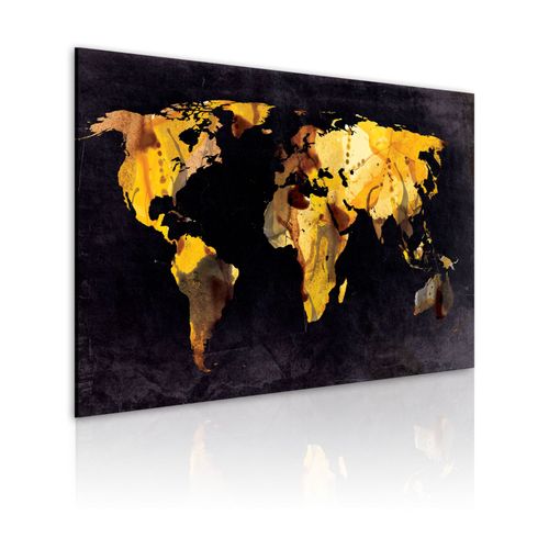 Tableau Cartes du monde Si le monde était un désert ... 60 x 40 cm