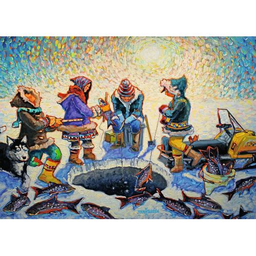 Ice Fishing - Puzzle 1000 Pièces