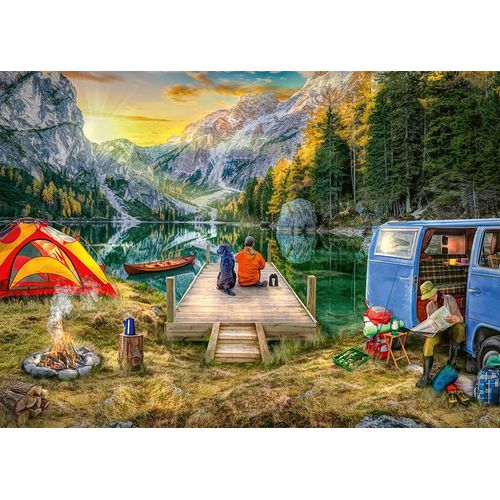 Calm Campsite - Puzzle 1000 Pièces