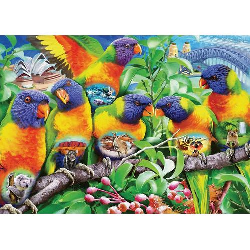 Land Of The Lorikeet - Puzzle 1000 Pièces